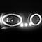 Spec-D Tuning 88-98 Chevrolet C10 Halo Projector Headlights With LED Black LHP-C1088JM-RS - alternate 2